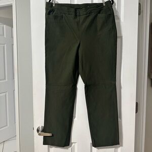Chicos green dress pants